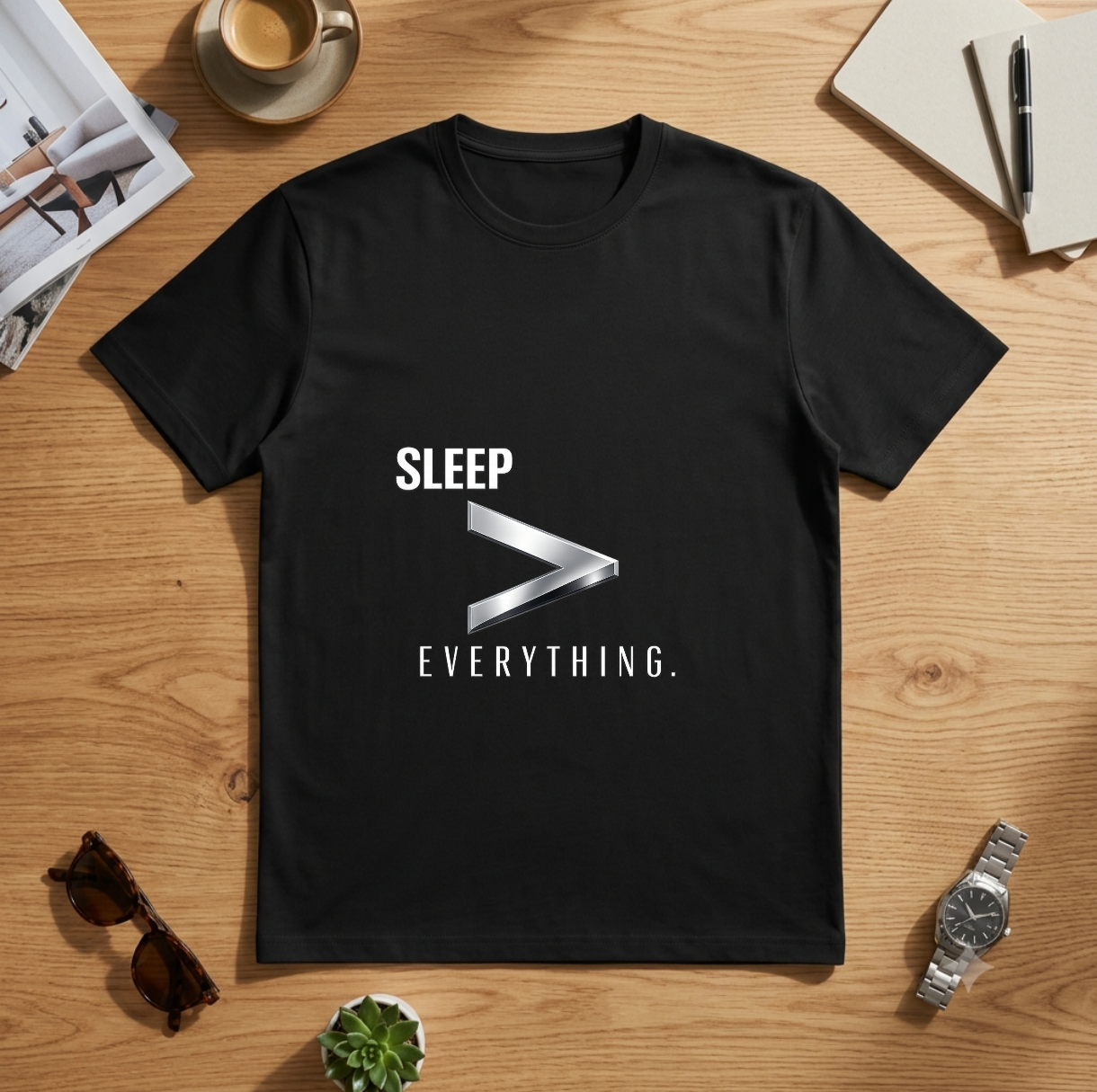 Sleep > Everything | Unisex Premium Supima Cotton T-Shirt ⭐